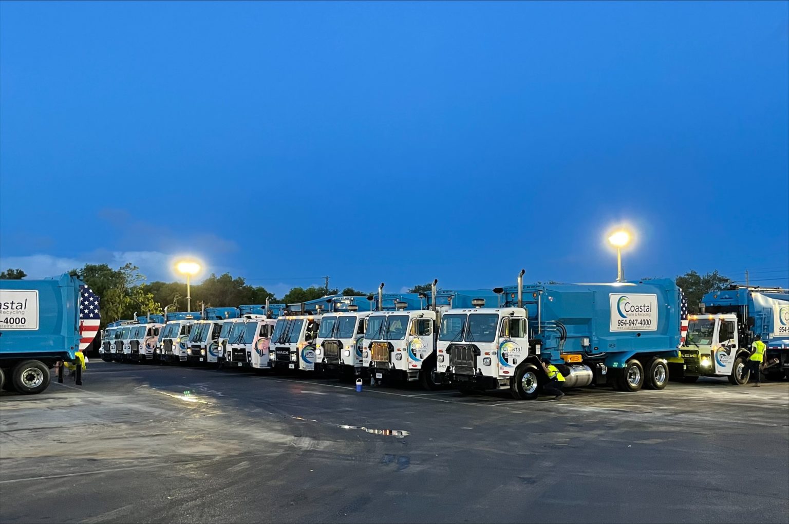 New Town of Davie Trucks Coastal Waste